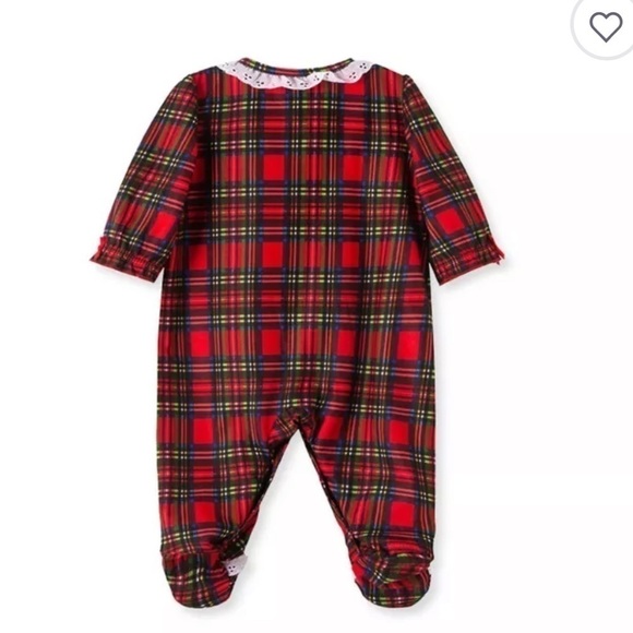 PLAID with Ruffle Footie - Picture 2 of 5